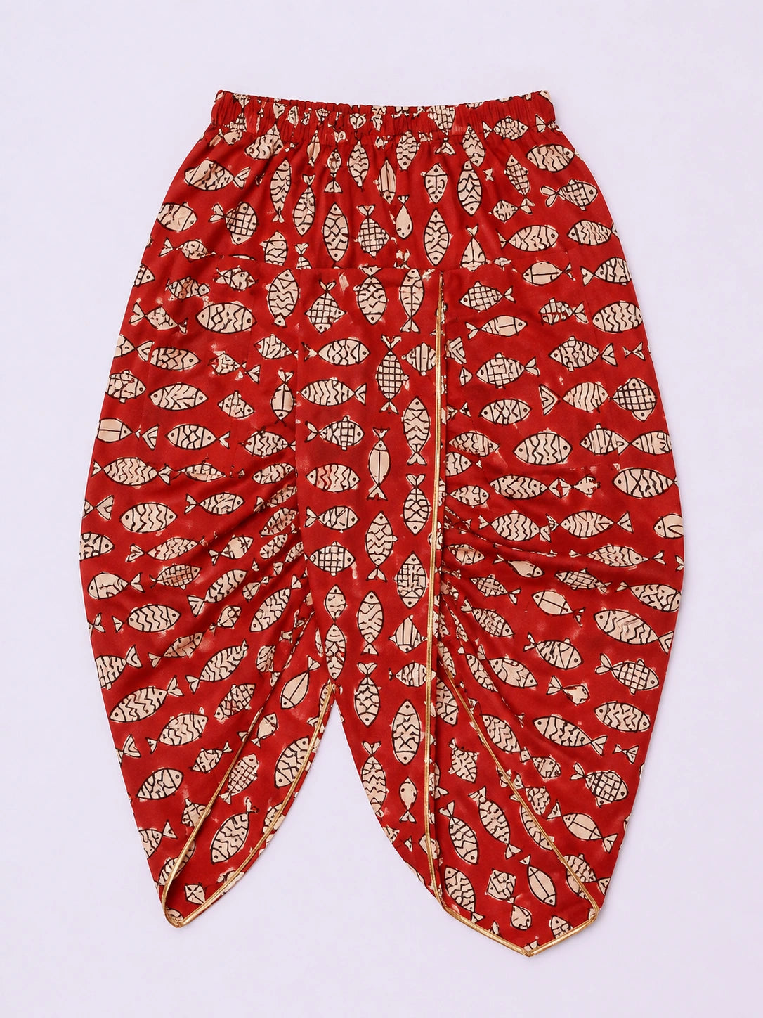BownBee Fullsleeves Printed Dhoti kurta Set For Infant Boys