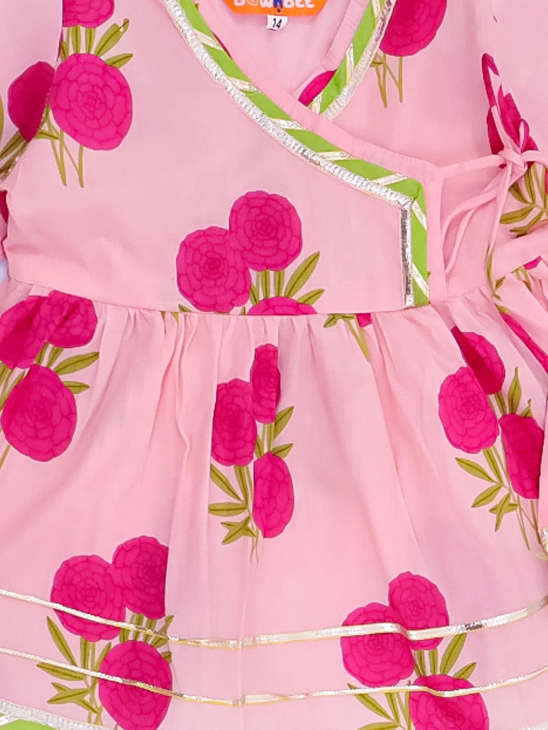 BownBee Pure Cotton Kurta Pajama & Ethnic Suit Infant Sibling Set