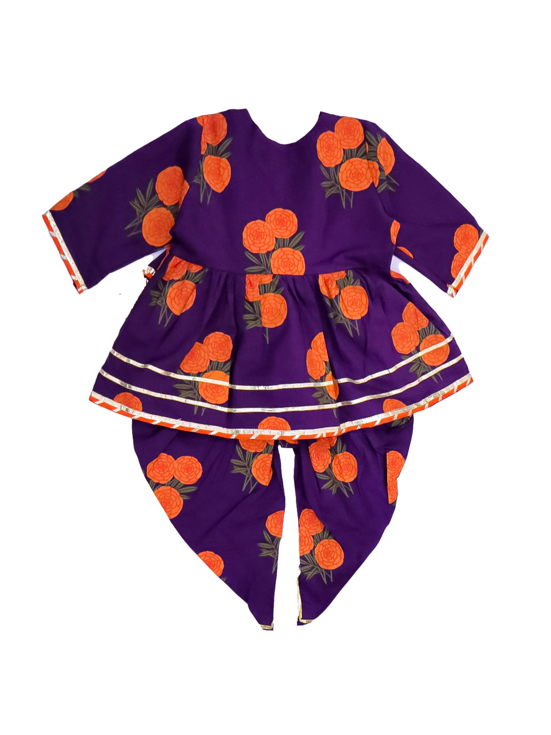 BownBee Pure Cotton Kurta Pajama & Ethnic Suit Infant Sibling Set
