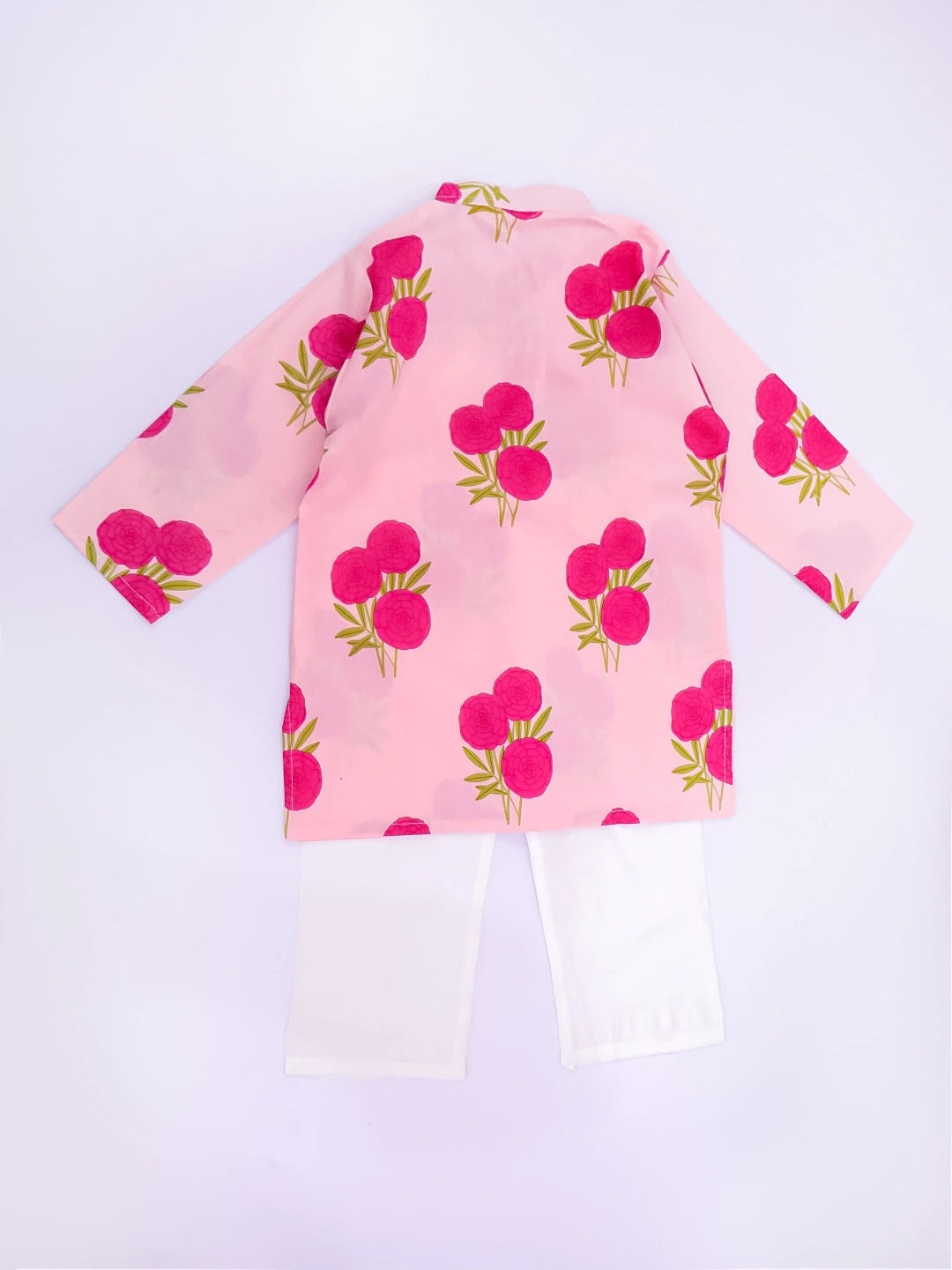 BownBee Pure Cotton Kurta Pajama & Ethnic Suit Infant Sibling Set