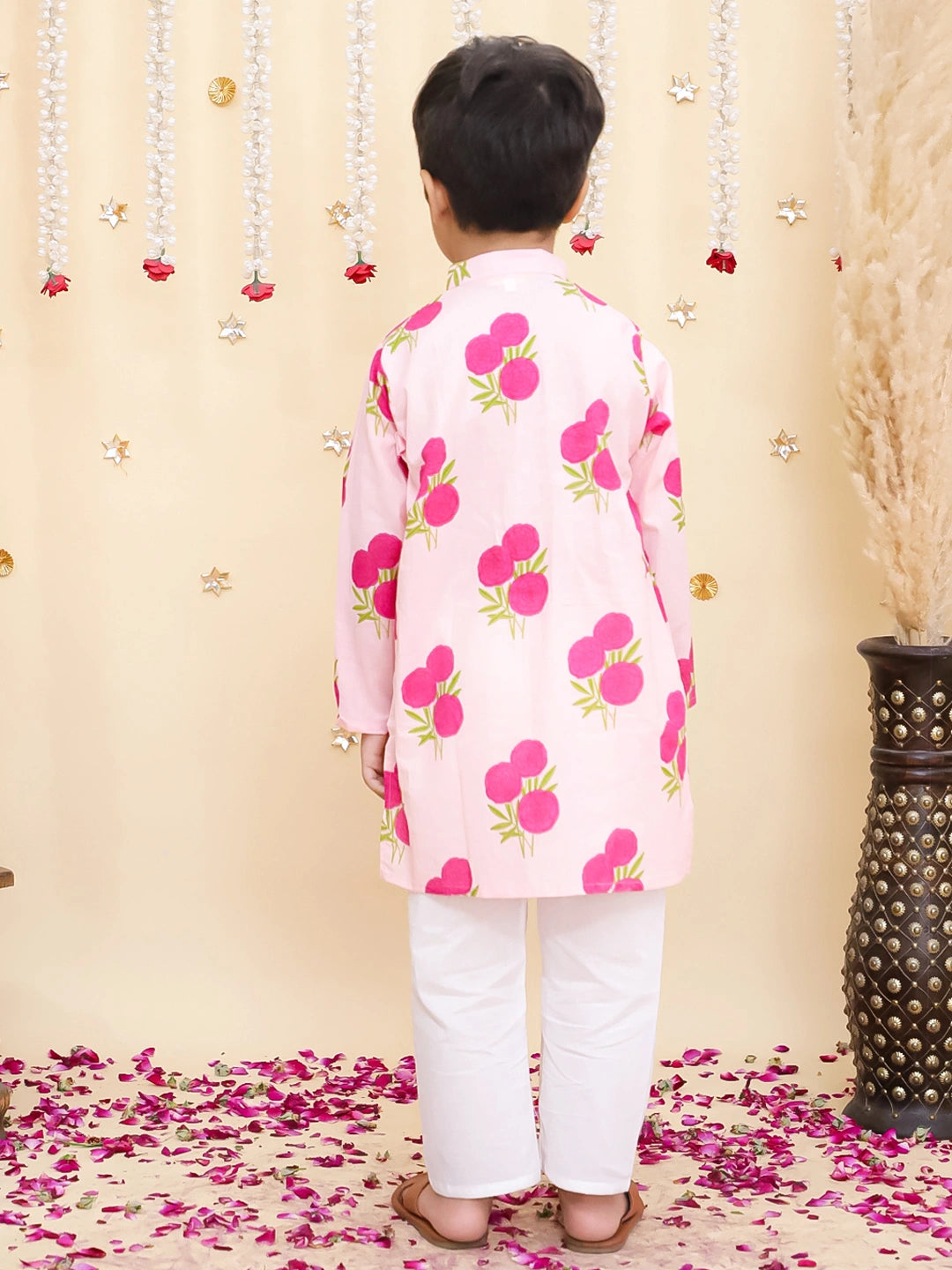 BownBee Pure Cotton Full Sleeve Kurta & Pajama Set For Boys