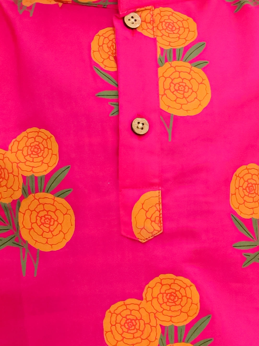 BownBee Pure Cotton Kurta Pajama & Ethnic Suit With Dupatta Sibling Set