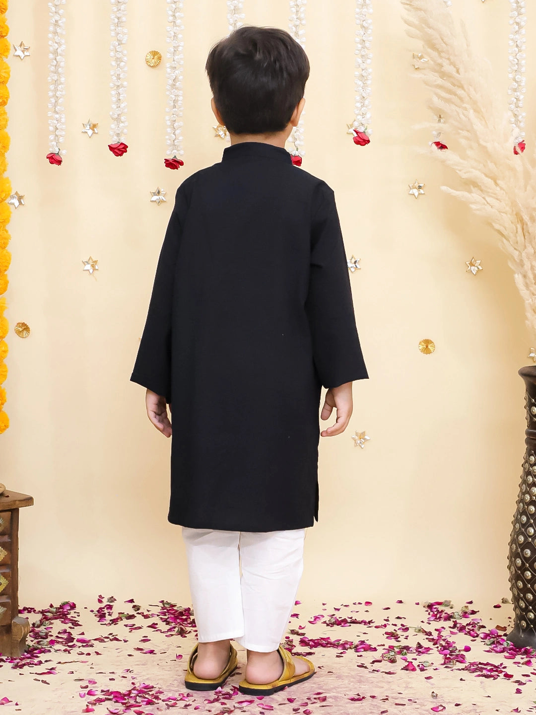 BownBee Pure Cotton Full Sleeve Kurta & Pajama Set For Boys