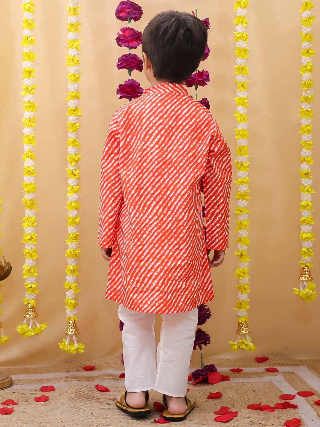 BownBee Pure Cotton Full Sleeve Kurta & Pajama Set For Boys