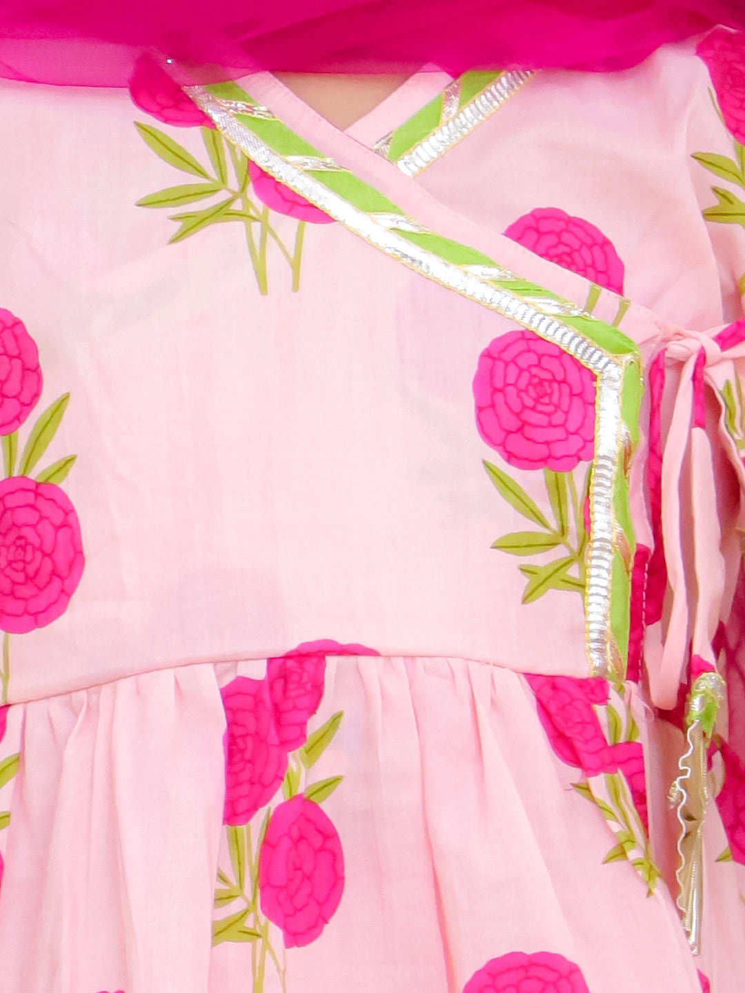 BownBee Pure Cotton Kurta Pajama & Ethnic Suit With Dupatta Sibling Set