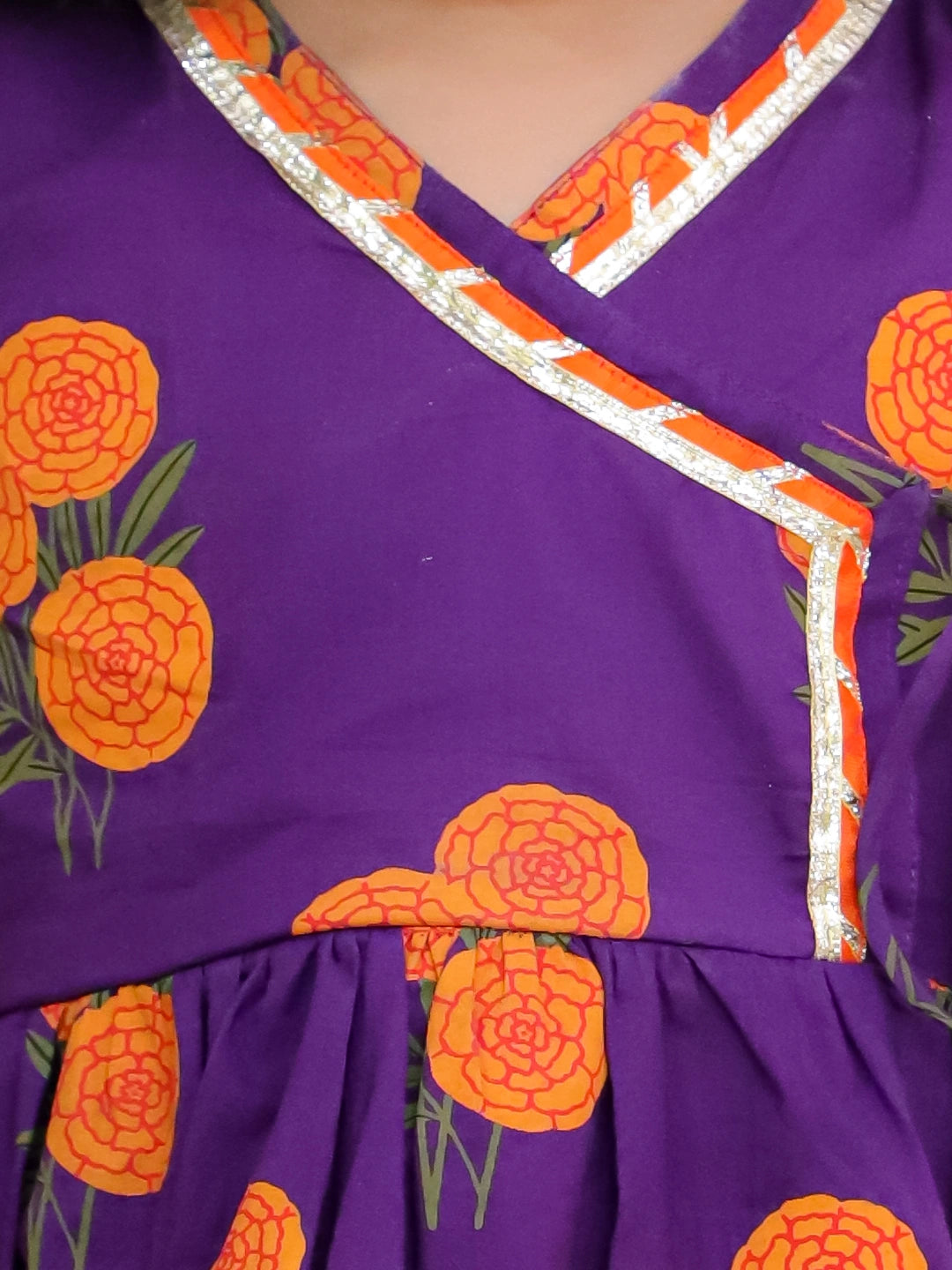 BownBee Pure Cotton Kurta Pajama & Ethnic Suit With Dupatta Sibling Set