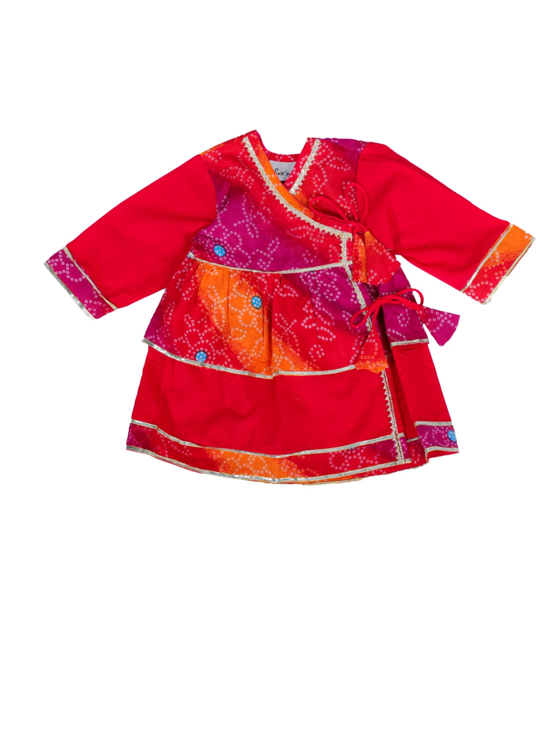 Bownbee Girls Pure Cotton Ethnic Set For Infants