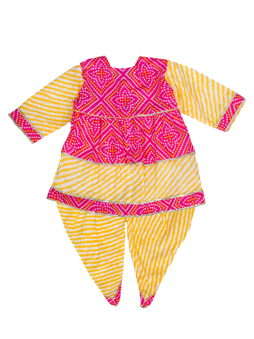 Pure Cotton Full Sleeve Jamna Gift Set For Girls