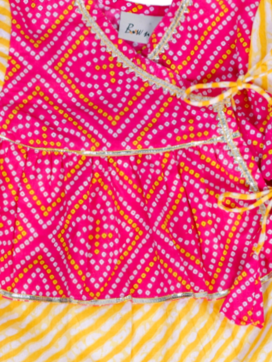 Pure Cotton Full Sleeve Jamna Gift Set For Girls