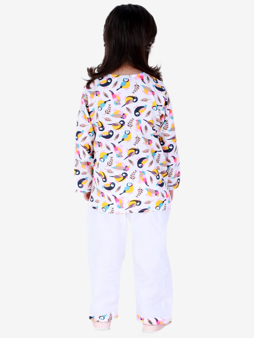 BownBee Full Sleeve Printed Night Suit