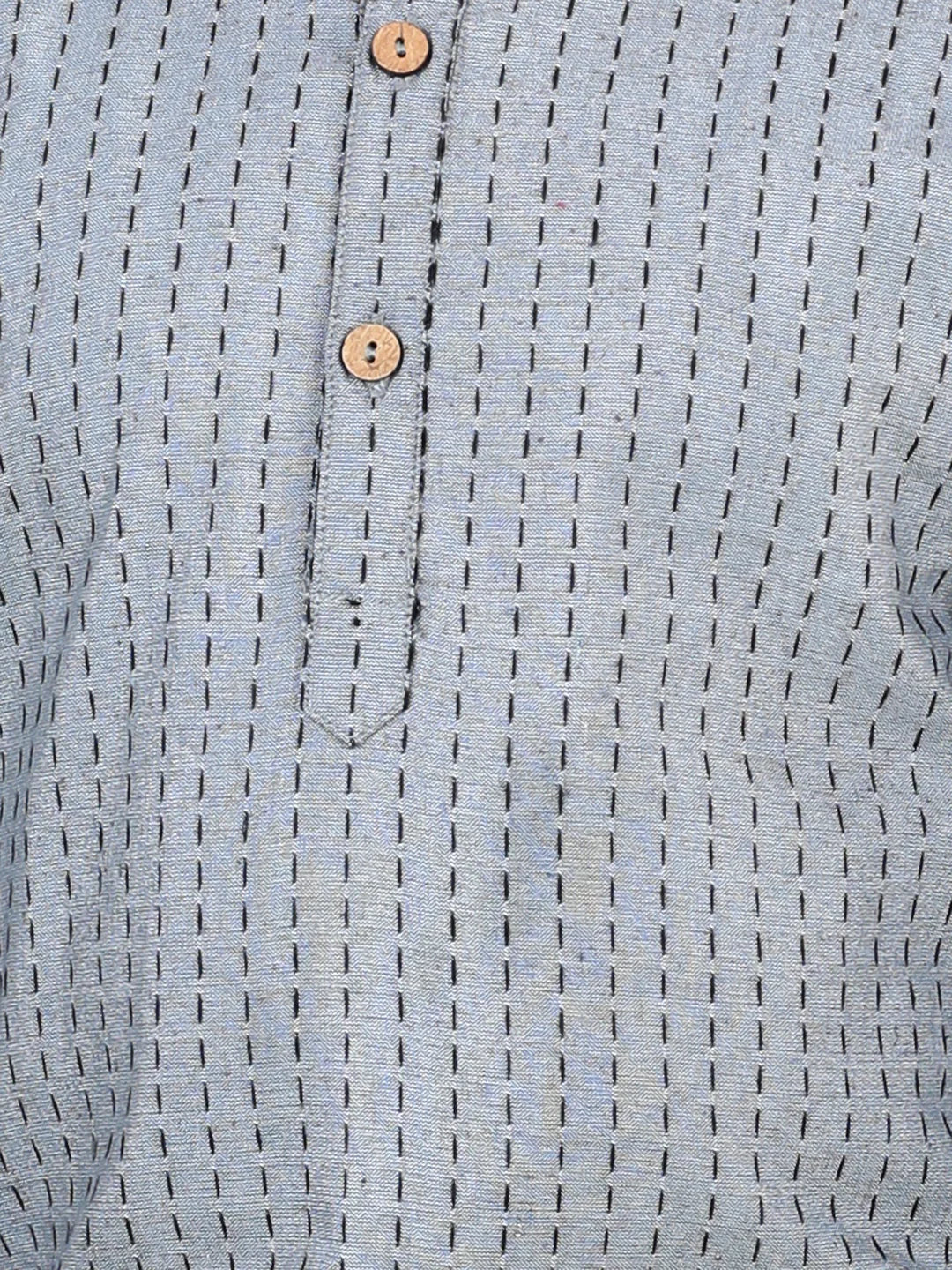 BownBee Full Sleeves Thread Worked Kurta Pajama