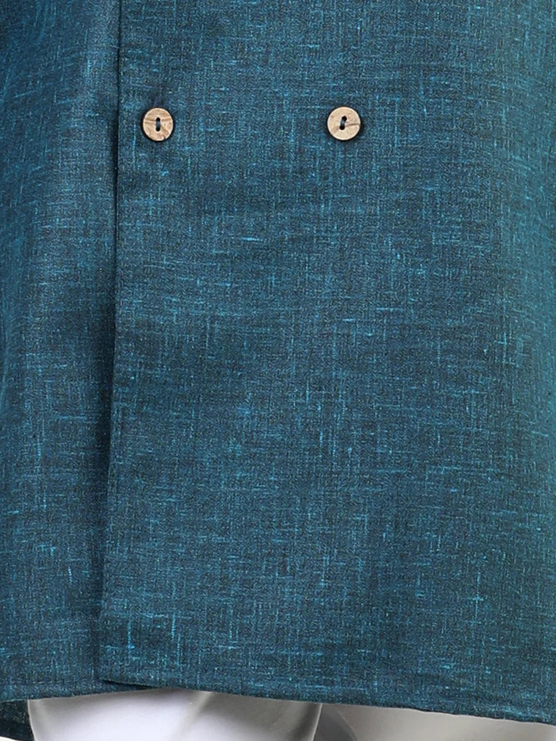 BownBee Full Sleeve Front Open Cotton Blend Kurta Pajama for Boys
