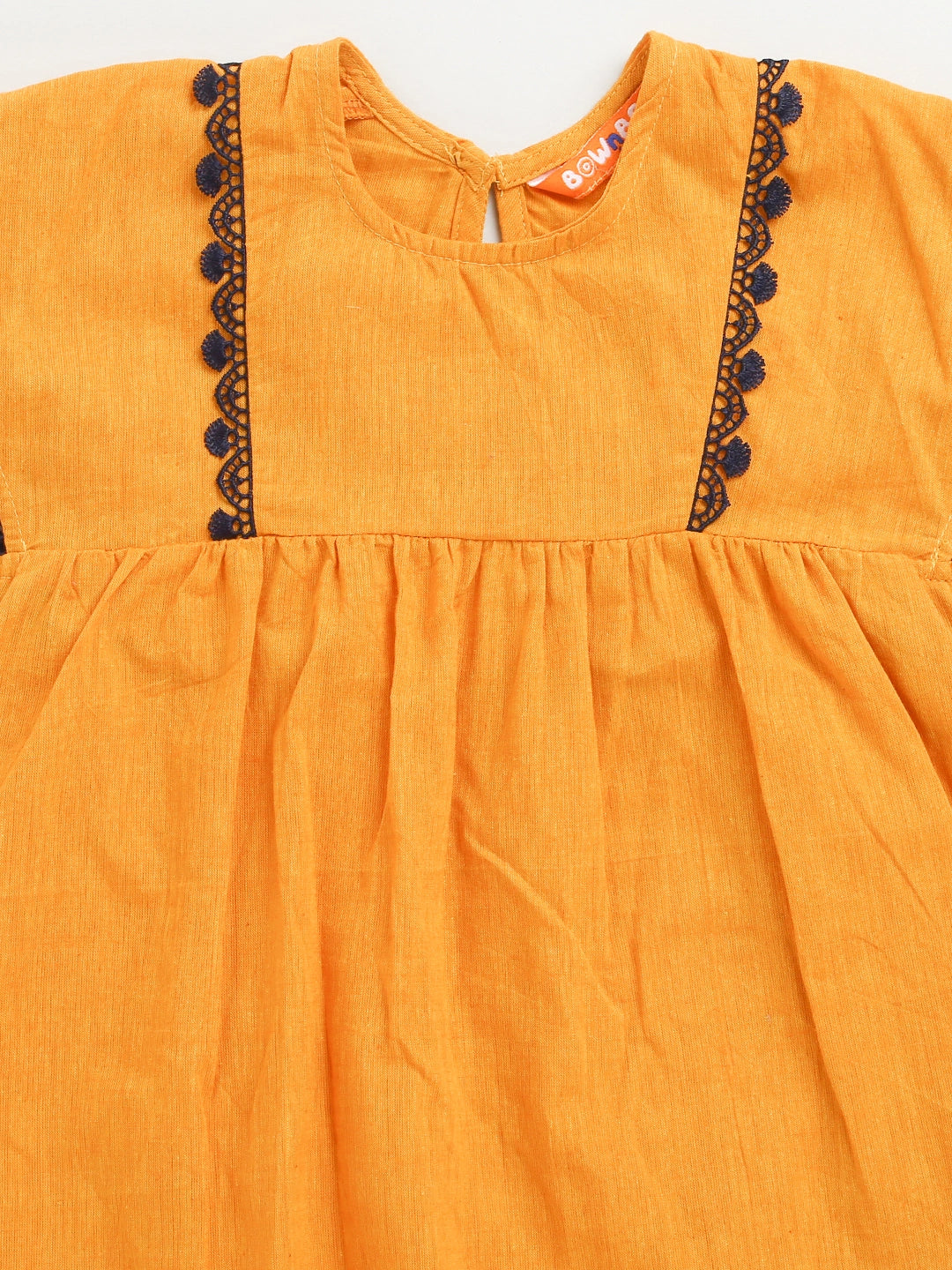 BownBee Pure Cotton Panelled Summer Frock for Girls