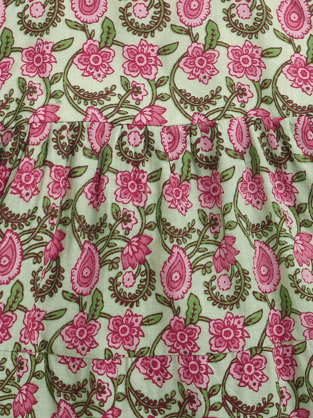 BownBee Printed Pure Cotton Summer Frock for Infants Girls