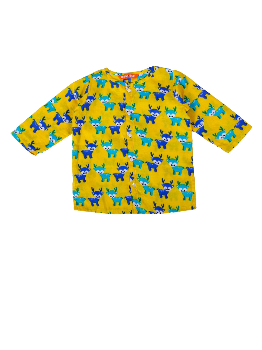 Bownbee Boys Pure Cotton Kurta Pajama For Infants