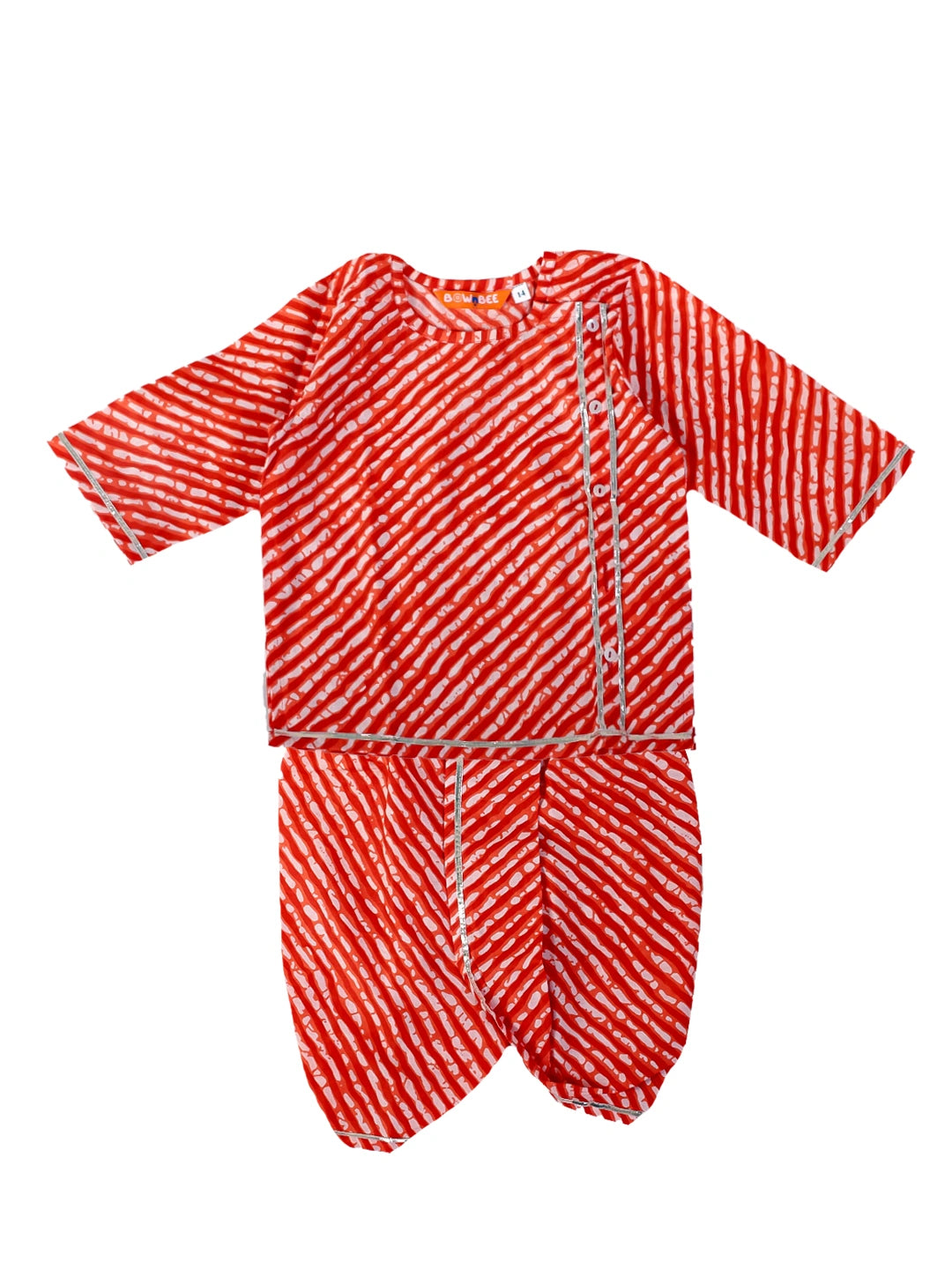 Bownbee Boys Pure Cotton Dhoti Kurta For Infants