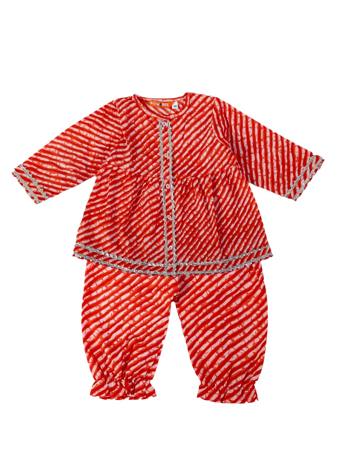Bownbee Girls Pure Cotton Clothing Set For Infants
