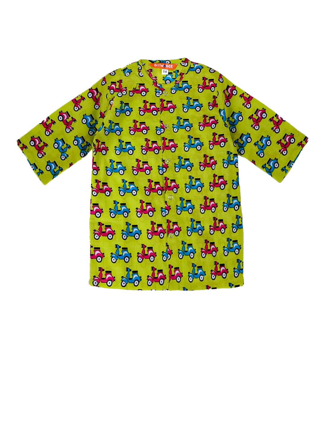 Bownbee Boys Pure Cotton Kurta Pajama For Infants