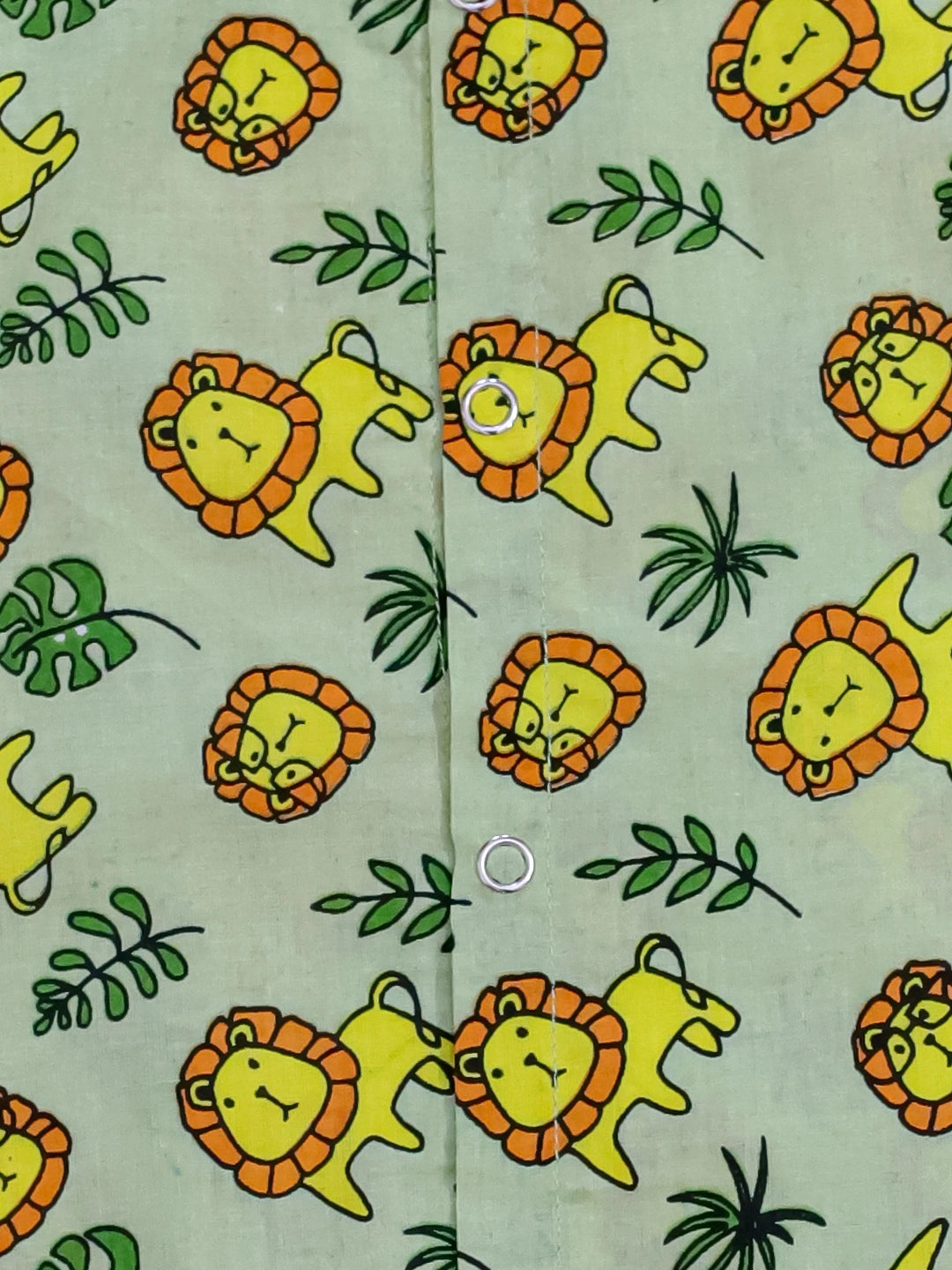 BownBee Pure Cotton Lion Print Kurta Pajama Set for Baby Boy