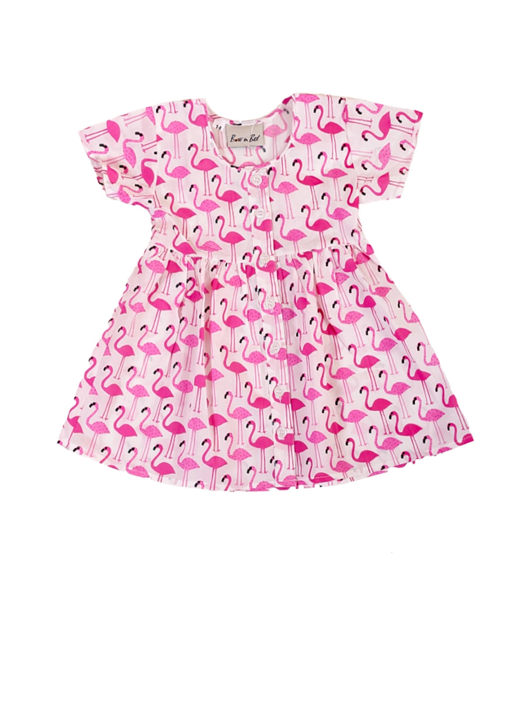 BownBee Infant Cotton Jhabla With Bloomer For Girls