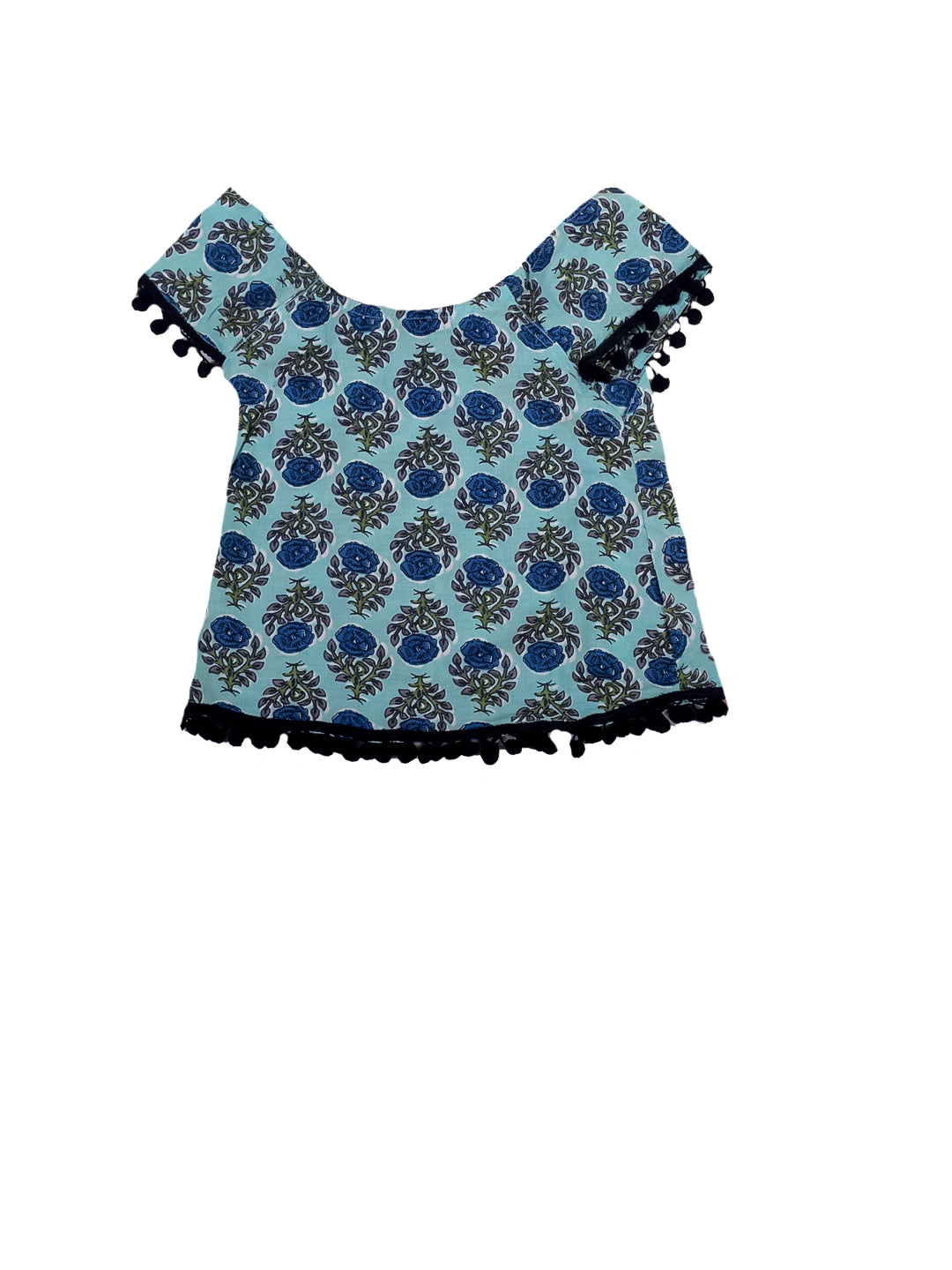 BownBee Pure Cotton Top with Harem Pant Set for Baby Girls