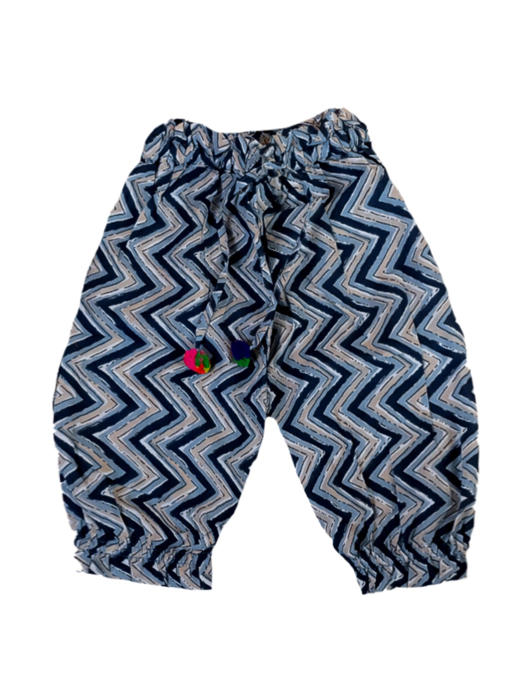 BownBee Pure Cotton Top with Harem Pant Set for Baby Girls