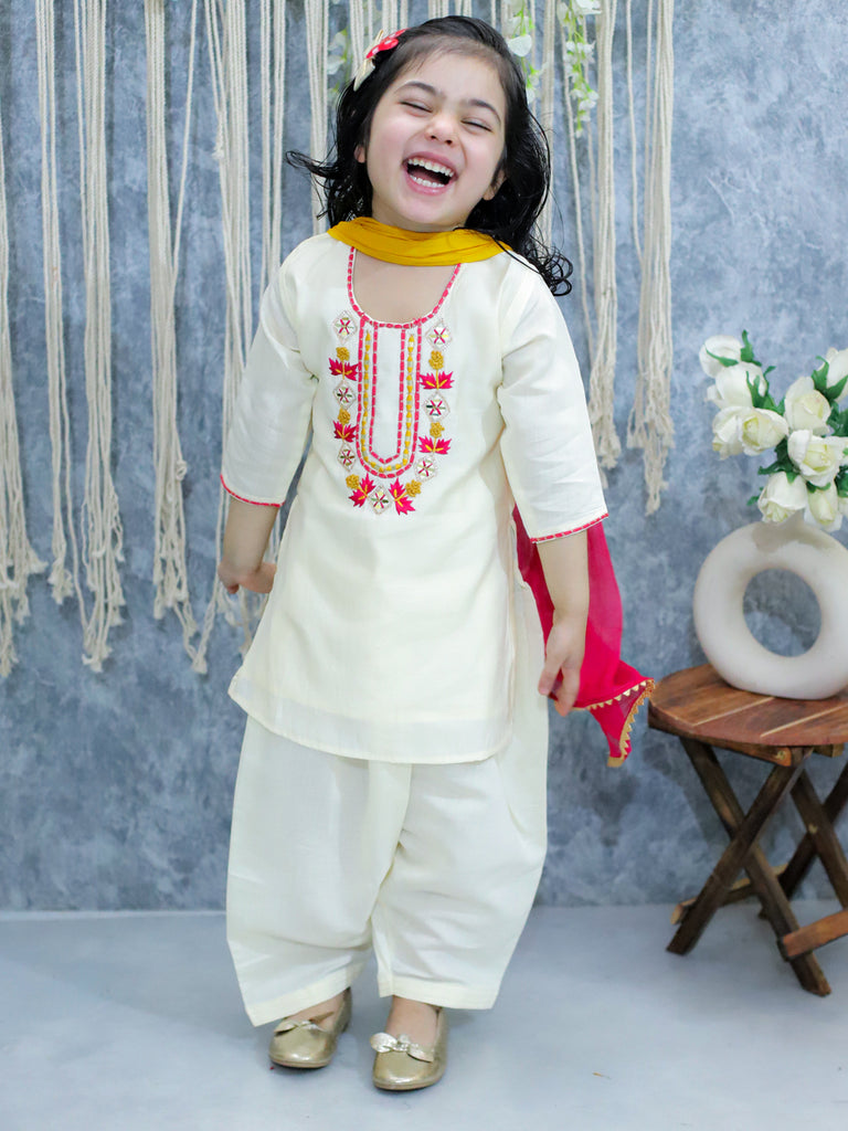 White Kurta Little Boy Kurta Pajama Design Pure White Cotton