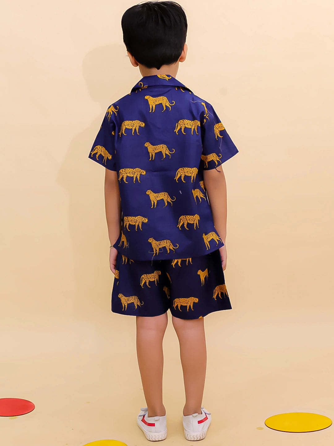 BownBee Summer Short Sleeve Pure cotton Printed Shorts And Shirt Set