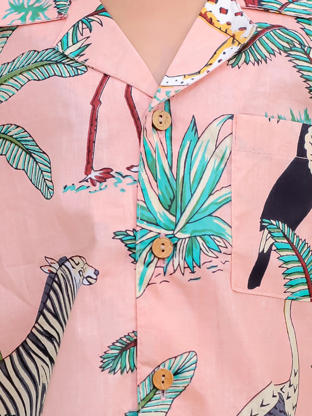 BownBee Summer Short Sleeve Pure cotton Printed Shorts And Shirt Set