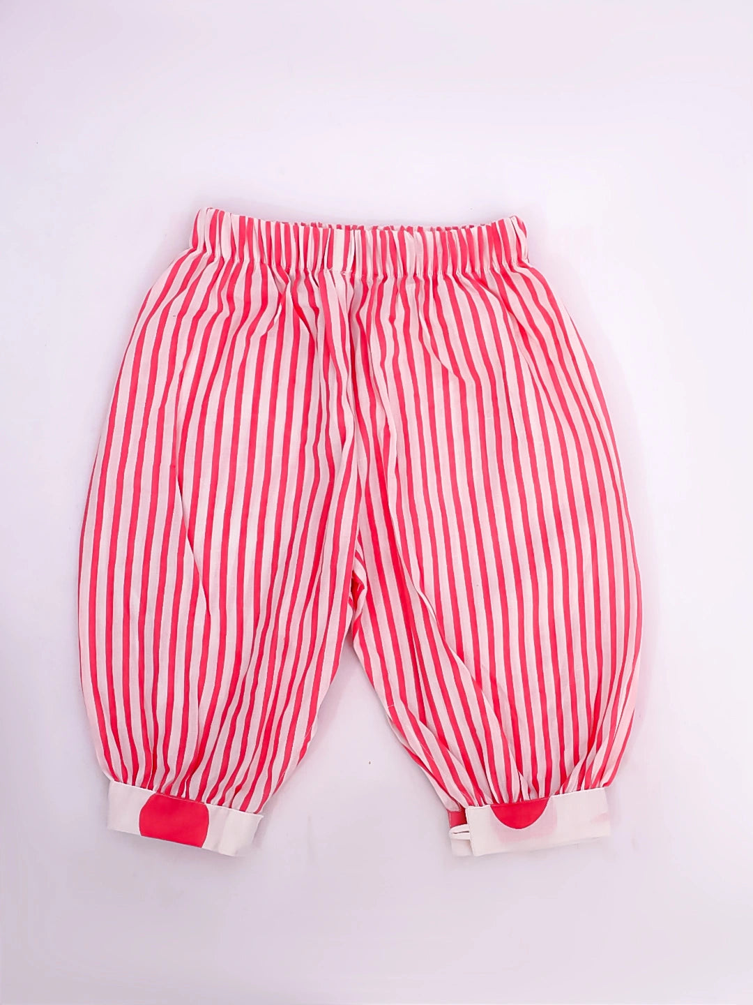 Bownbee Girls Cotton Clothing Set For Infants  - Polka Dots - Yellow