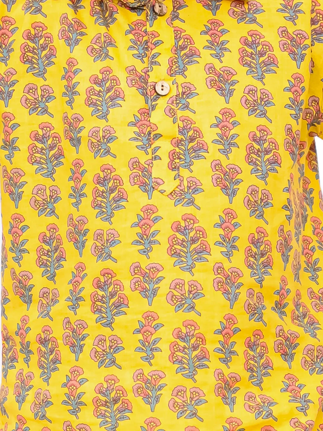 BownBee Pure Cotton Printed Pathani Kurta Salwaar Set For Boys
