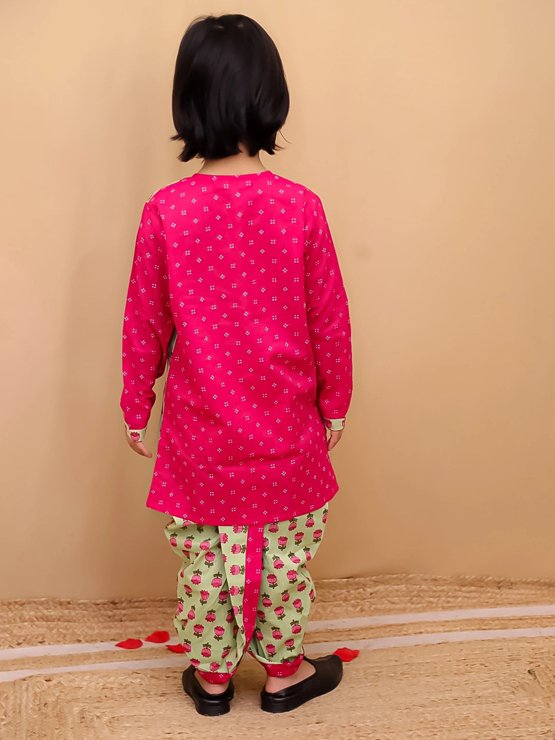 BownBee Pure Cotton Dhoti Kurta Set for Boys | Traditional Kids Ethnic Wear