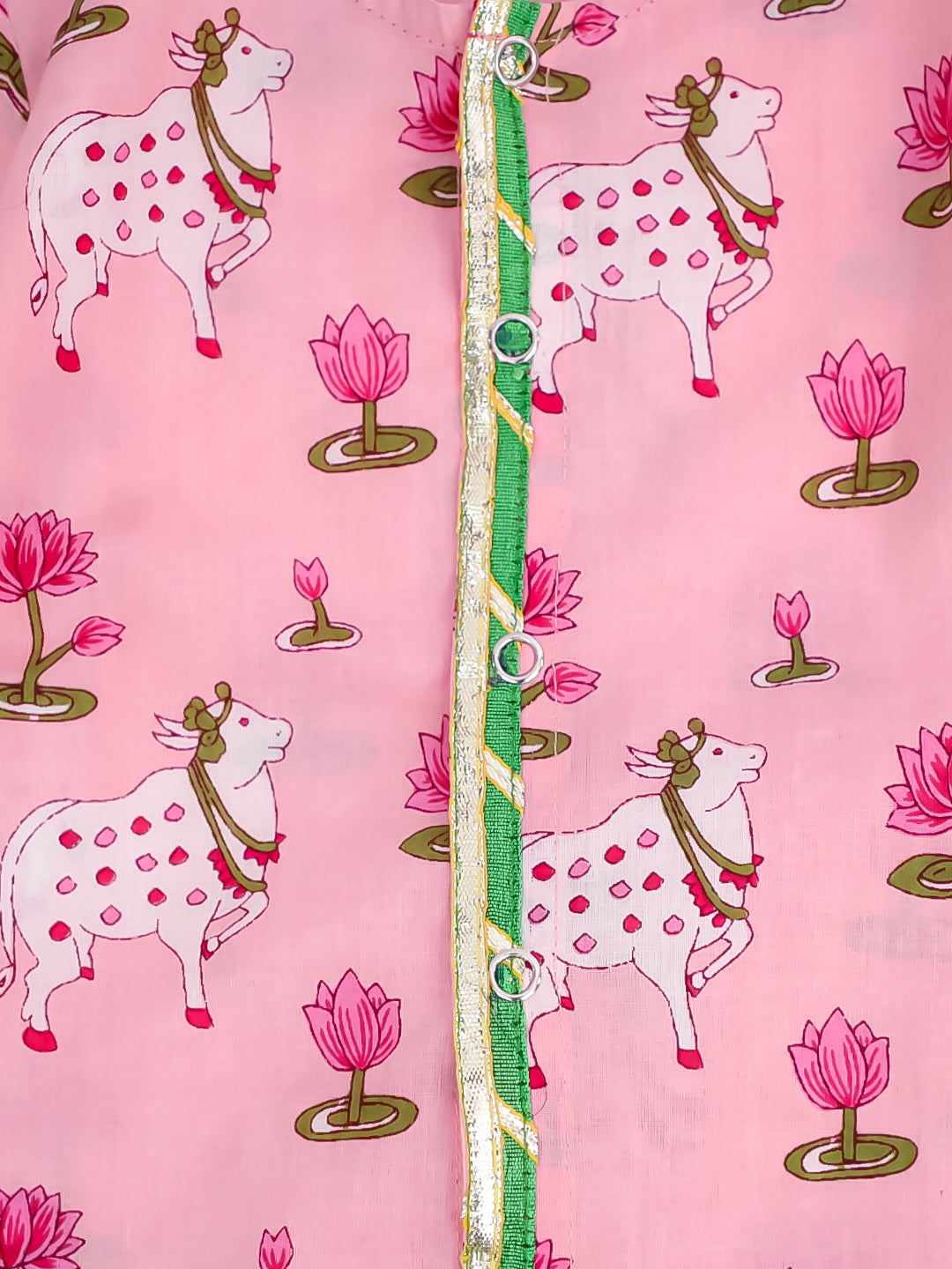 BownBee Festive Lehenga Choli & Dhoti Kurta Sibling Set for Infants | Traditional Rakhi & Wedding Wear – BownBee Festive Lehenga Choli & Dhoti Kurta Sibling Set For Infants - Pink