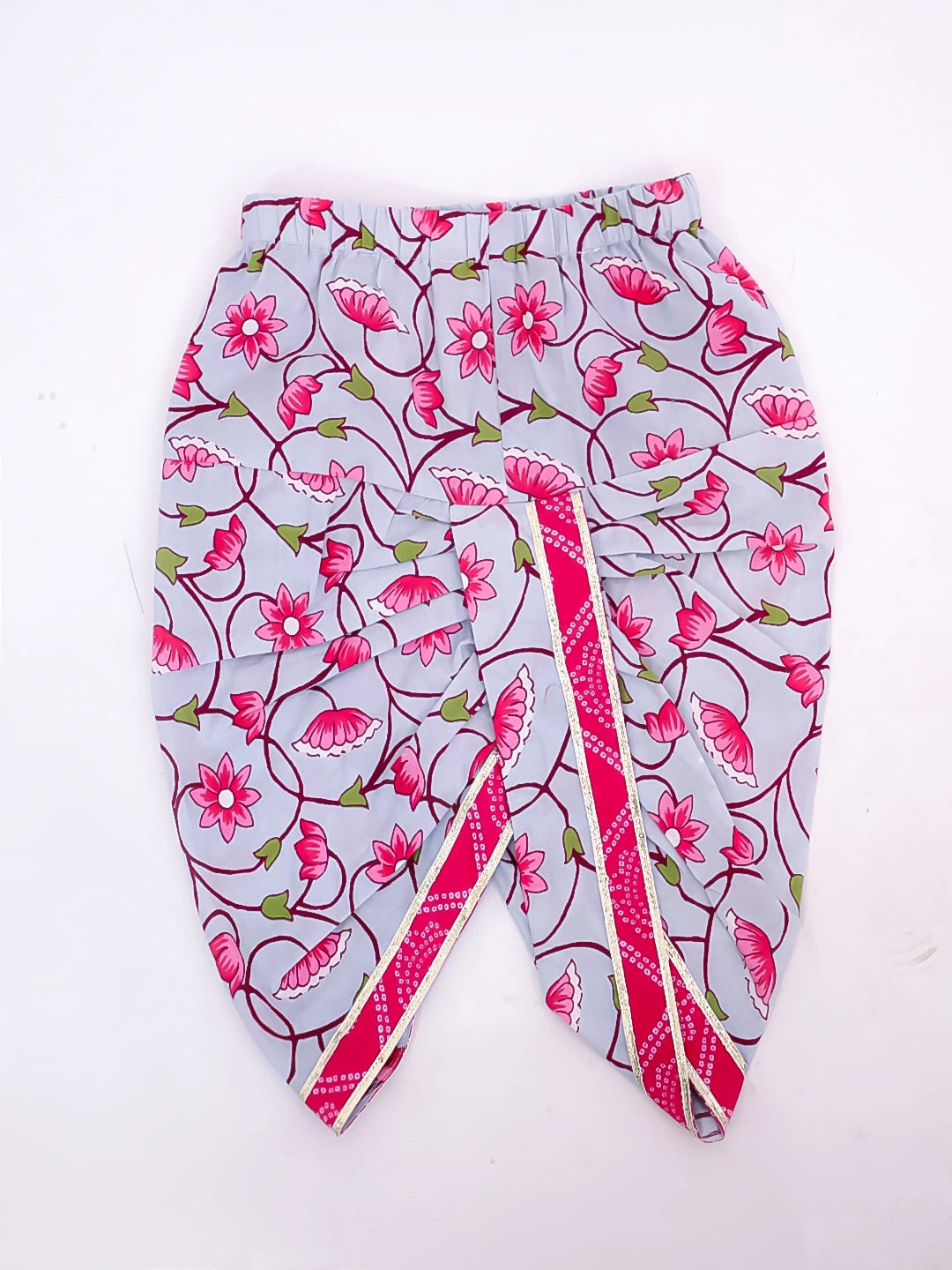 Bownbee Boys Cotton Dhoti Kurta For Infants   -  Pink