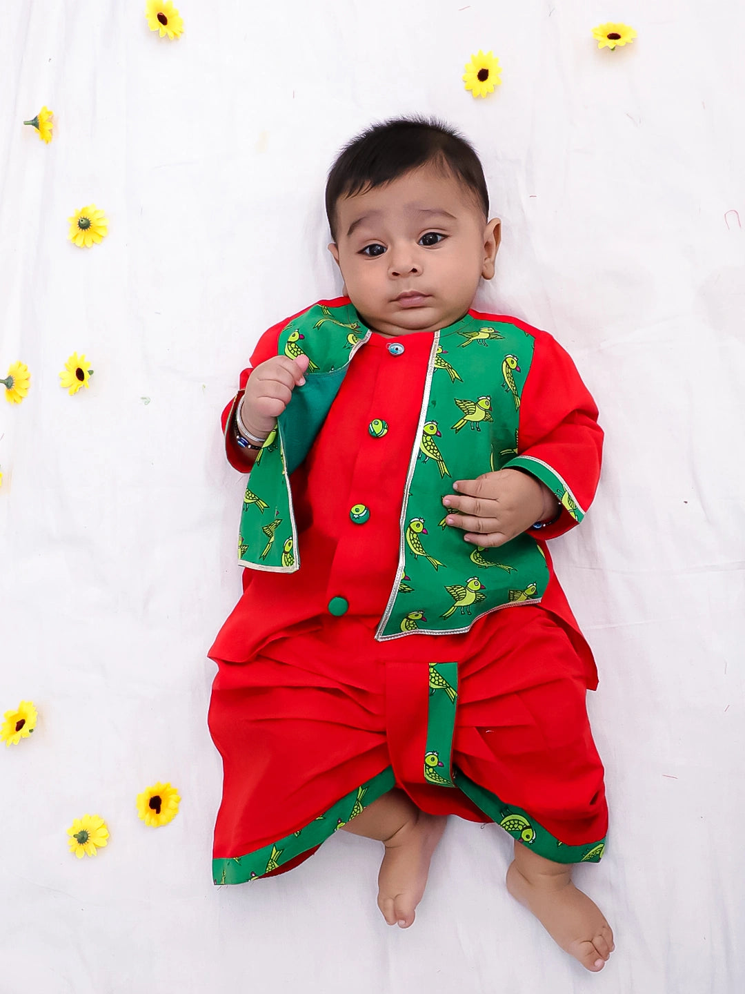 Bownbee Boys Cotton Dhoti Kurta For Infants