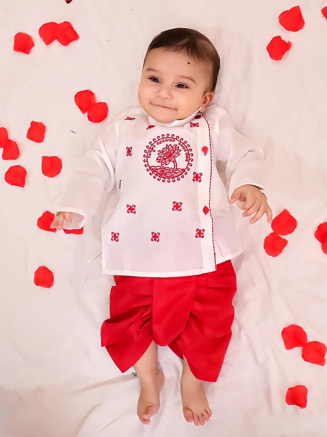 Bownbee Boys Cotton Dhoti Kurta For Infants