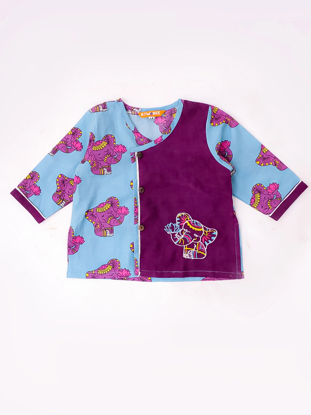 Bownbee Boys Cotton Dhoti Kurta For Infants