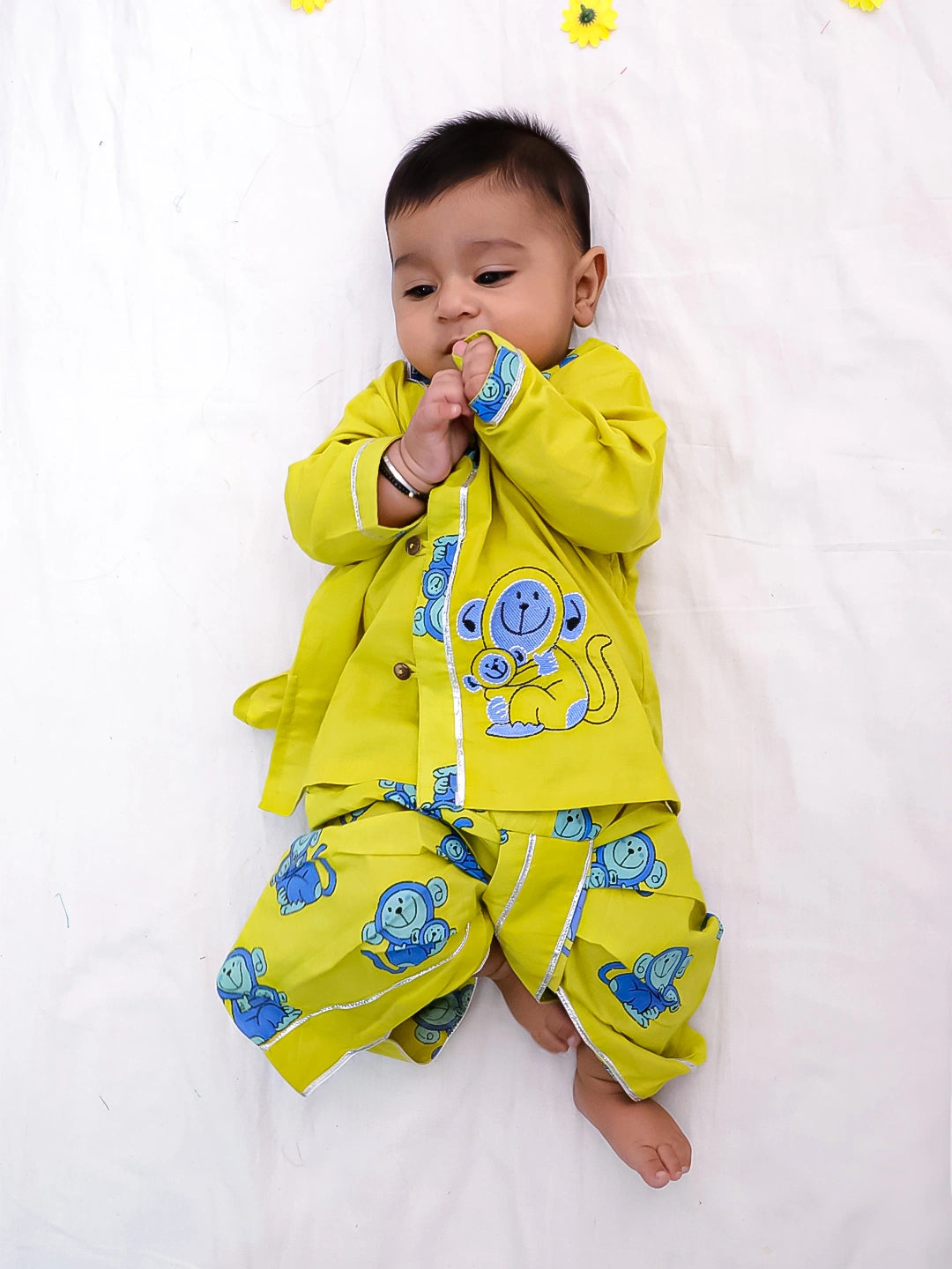 Bownbee Boys Cotton Dhoti Kurta For Infants