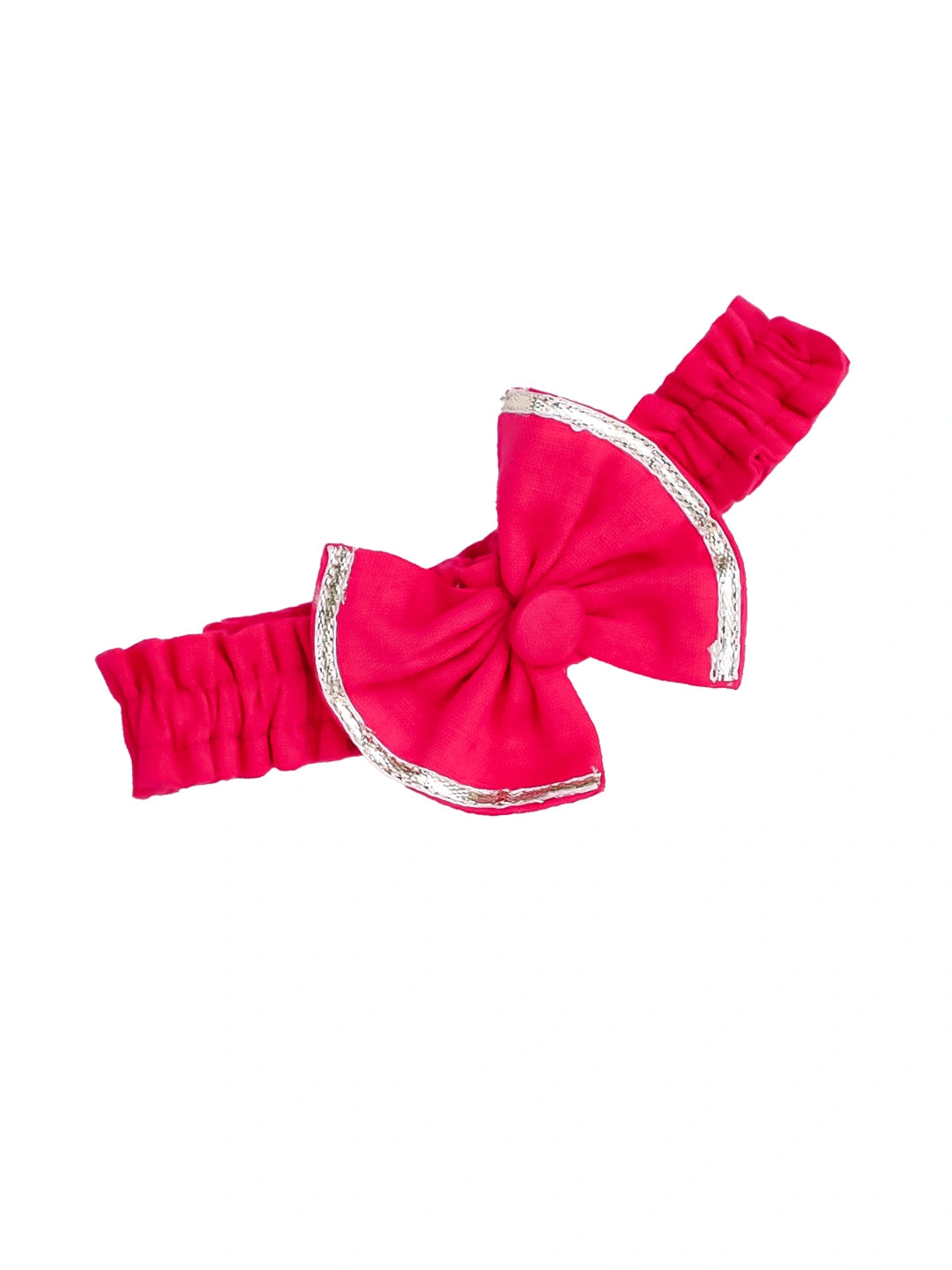 Bownbee Girls Cotton Ethnic Set For Infants  - Embroidered - Mustard