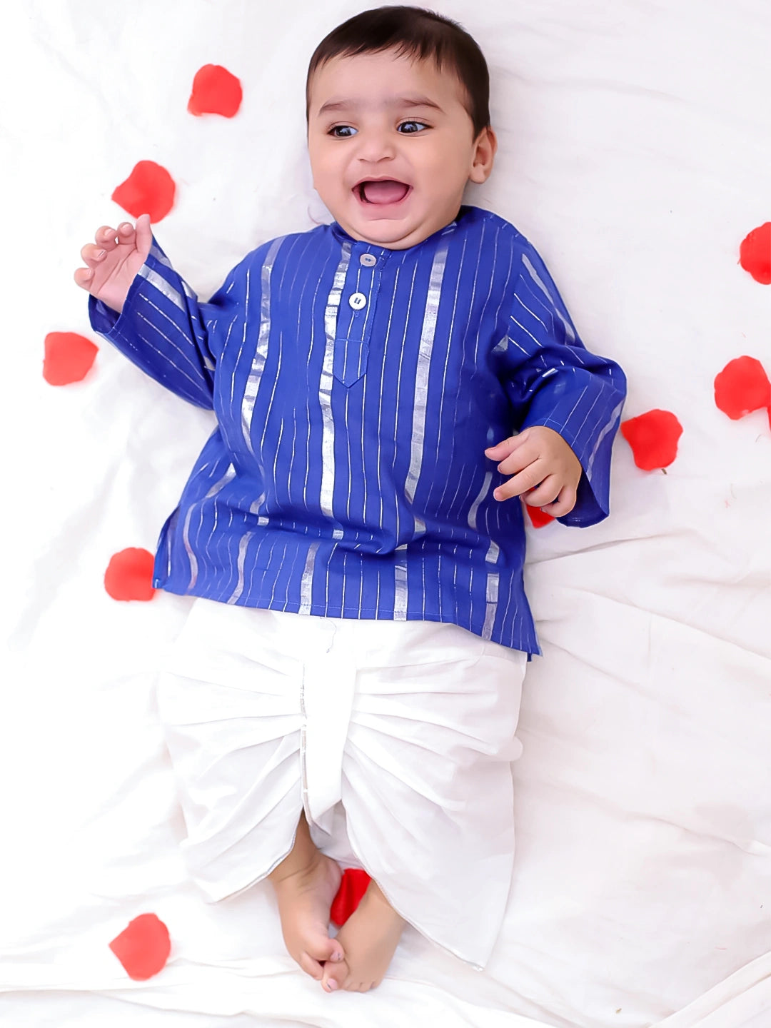 Bownbee Boys Cotton Dhoti Kurta For Infants