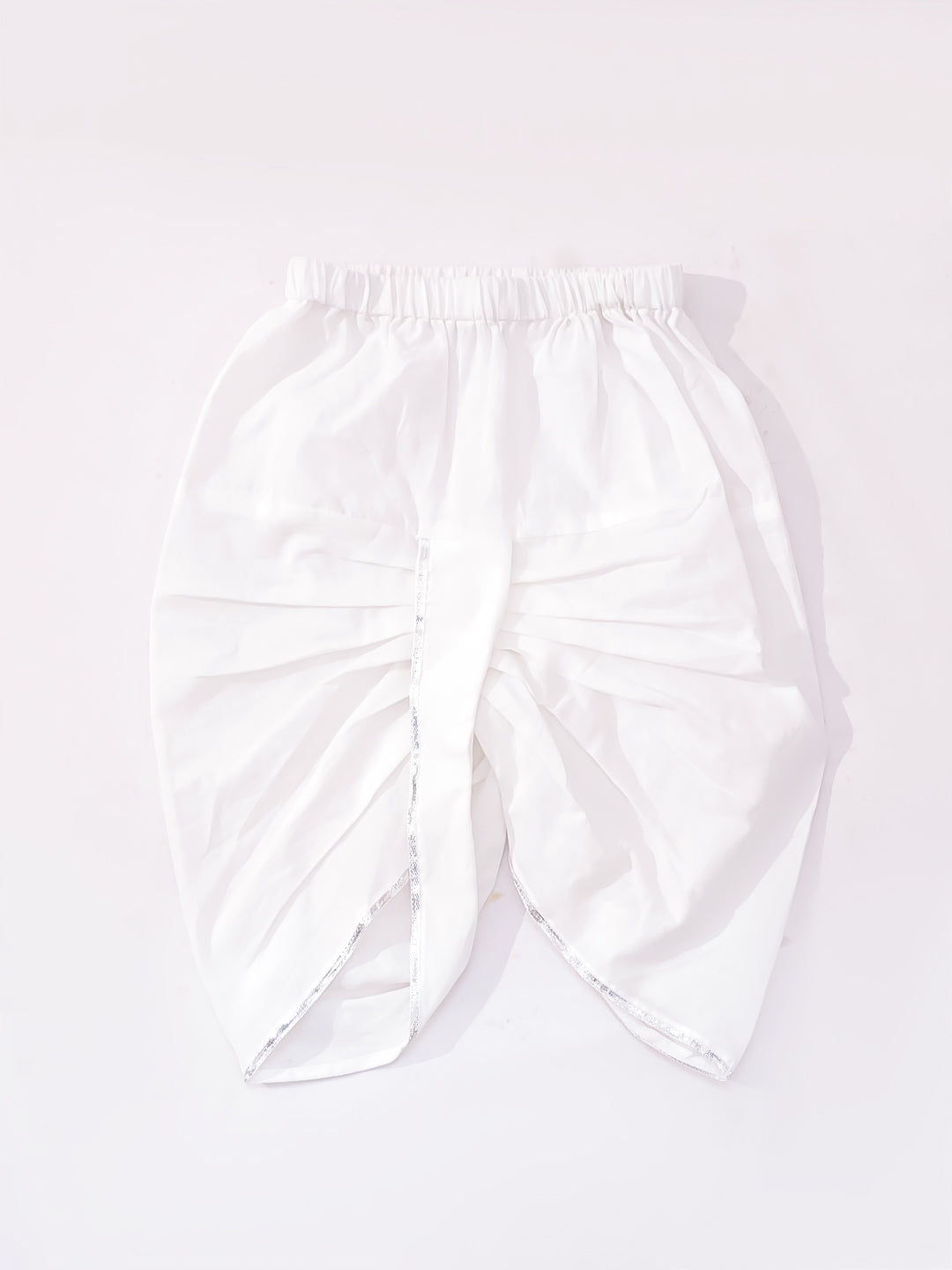 Bownbee Boys Cotton Dhoti Kurta For Infants  - Stripes - White