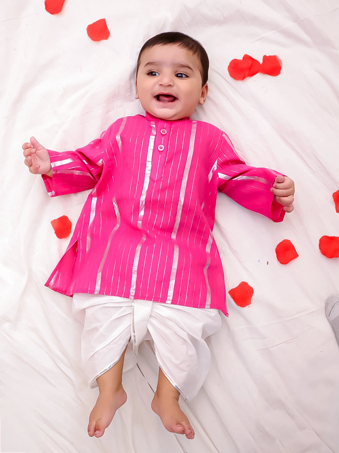 Bownbee Boys Cotton Dhoti Kurta For Infants