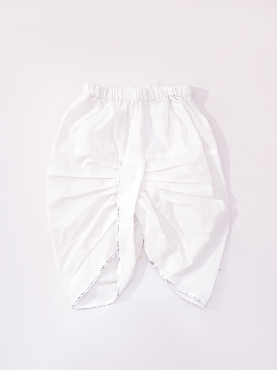 Bownbee Boys Cotton Dhoti Kurta For Infants  - Stripes - White