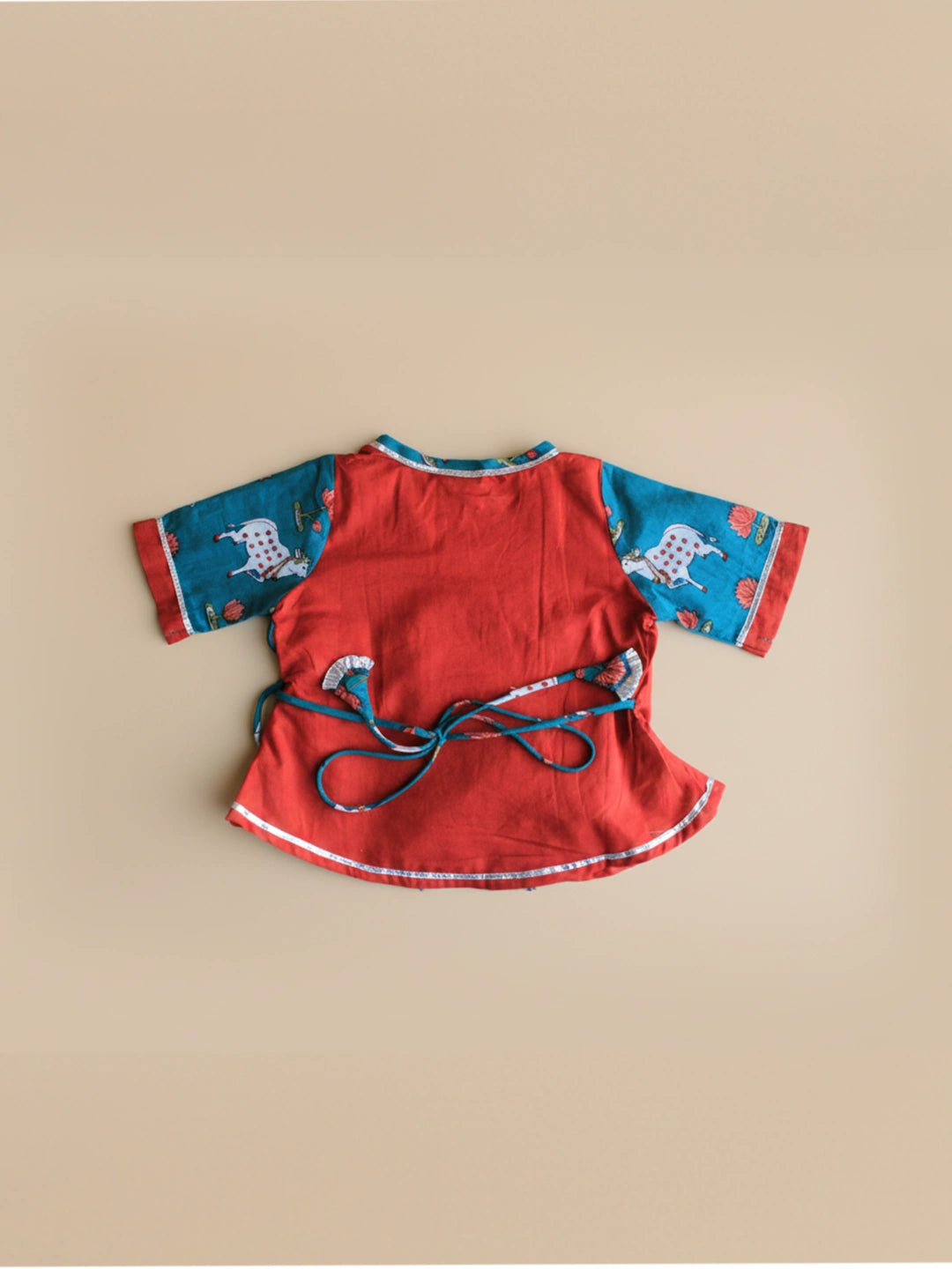 Bownbee Girls Cotton Ethnic Set For Infants