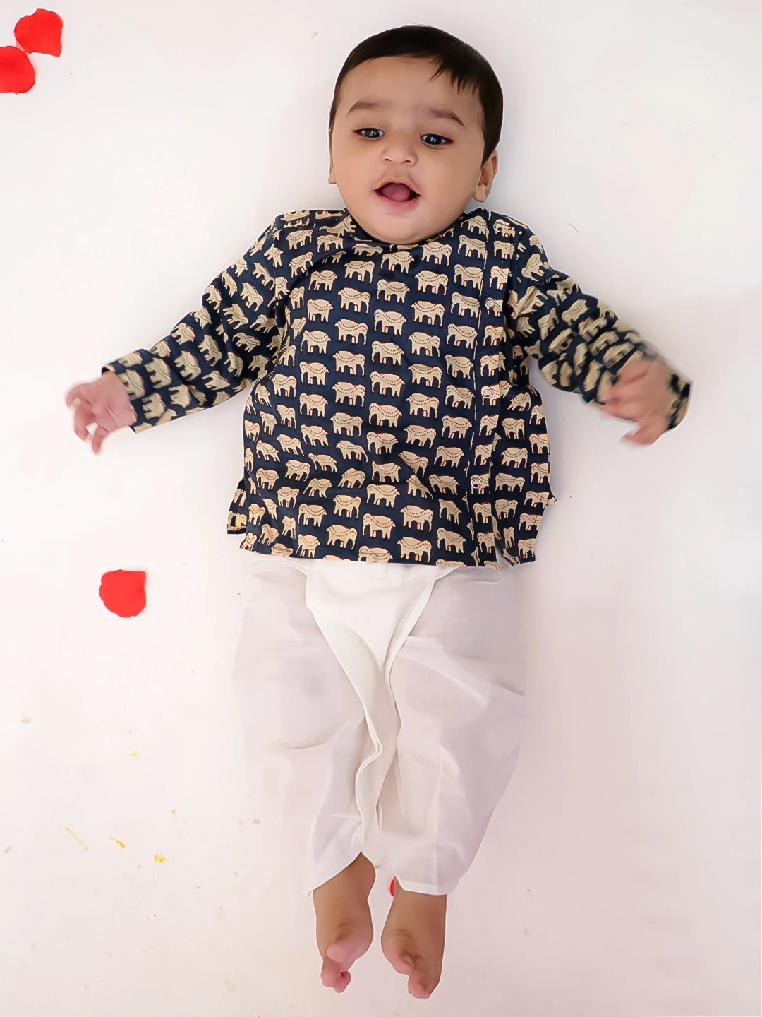 Bownbee Boys Cotton Dhoti Kurta For Infants