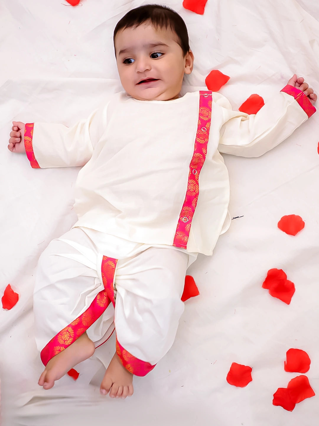 Bownbee Boys Cotton Dhoti Kurta For Infants