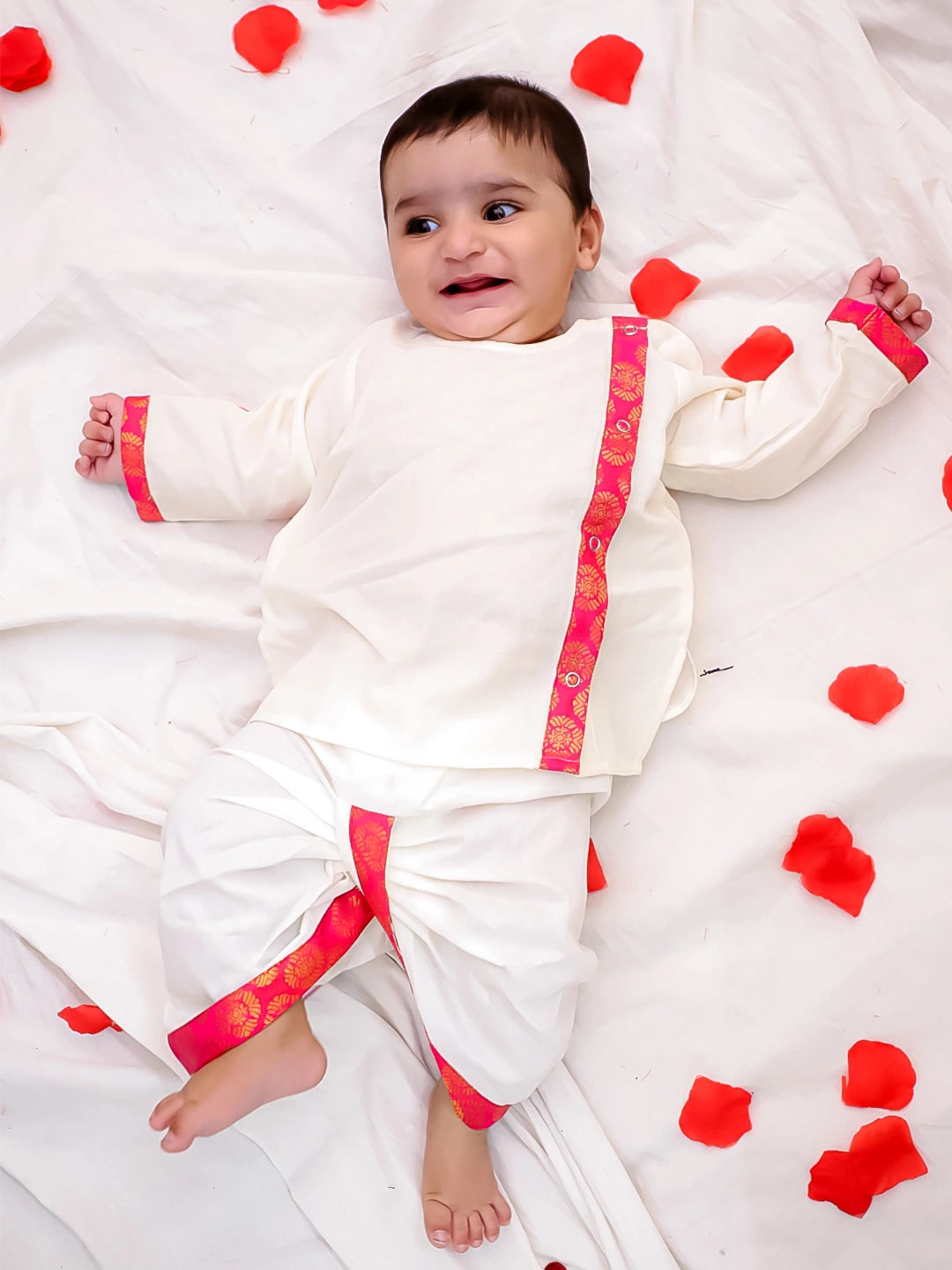 Bownbee Boys Cotton Dhoti Kurta For Infants