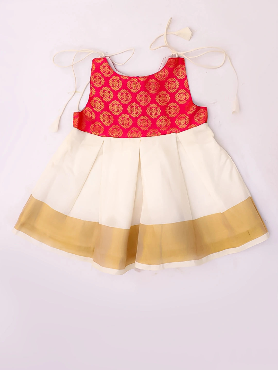 Bownbee Girls Cotton Dress For Infants