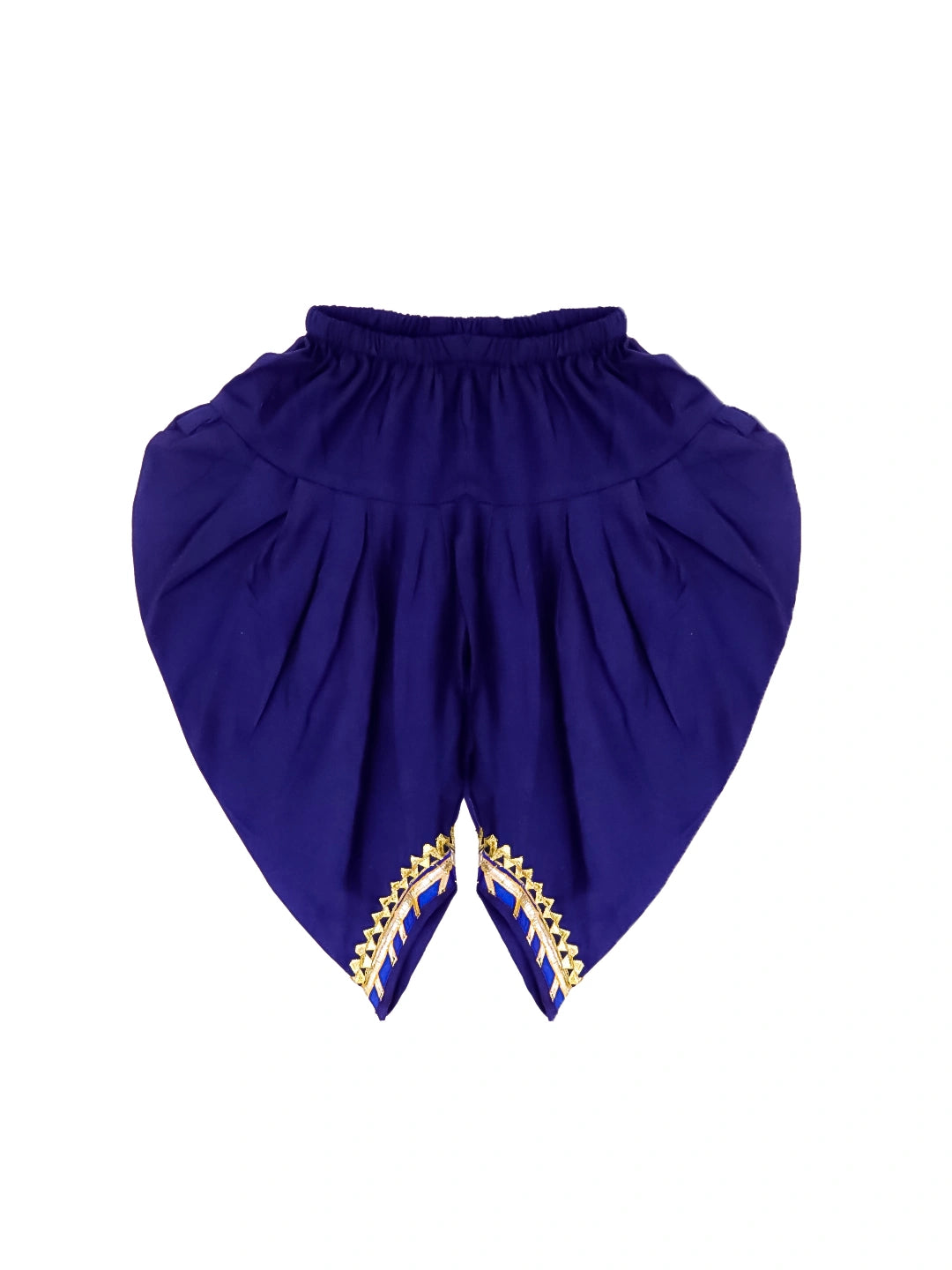 BownBee Pure Cotton Printed Kurti With Dhoti For Girls
