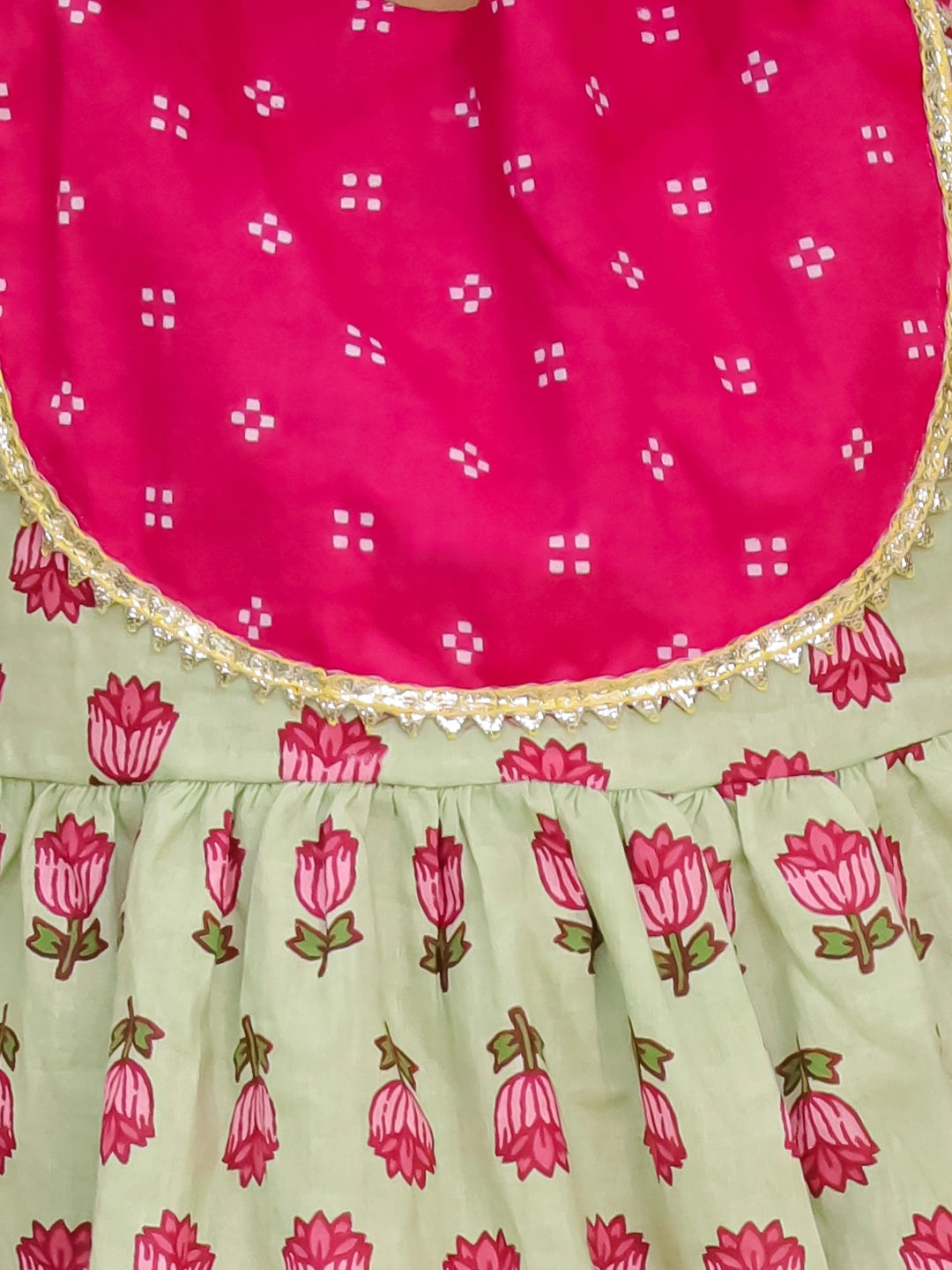 BownBee Festive Kurti Dhoti With Dhoti Kurta Sibling Set For Infants